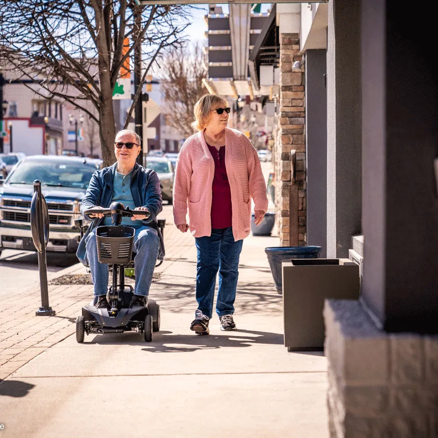 Pride Go Go Elite Traveller 2 - Four-Wheel Mobility Scooter