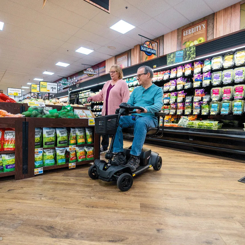 Pride Go Go Elite Traveller 2 - Four-Wheel Mobility Scooter