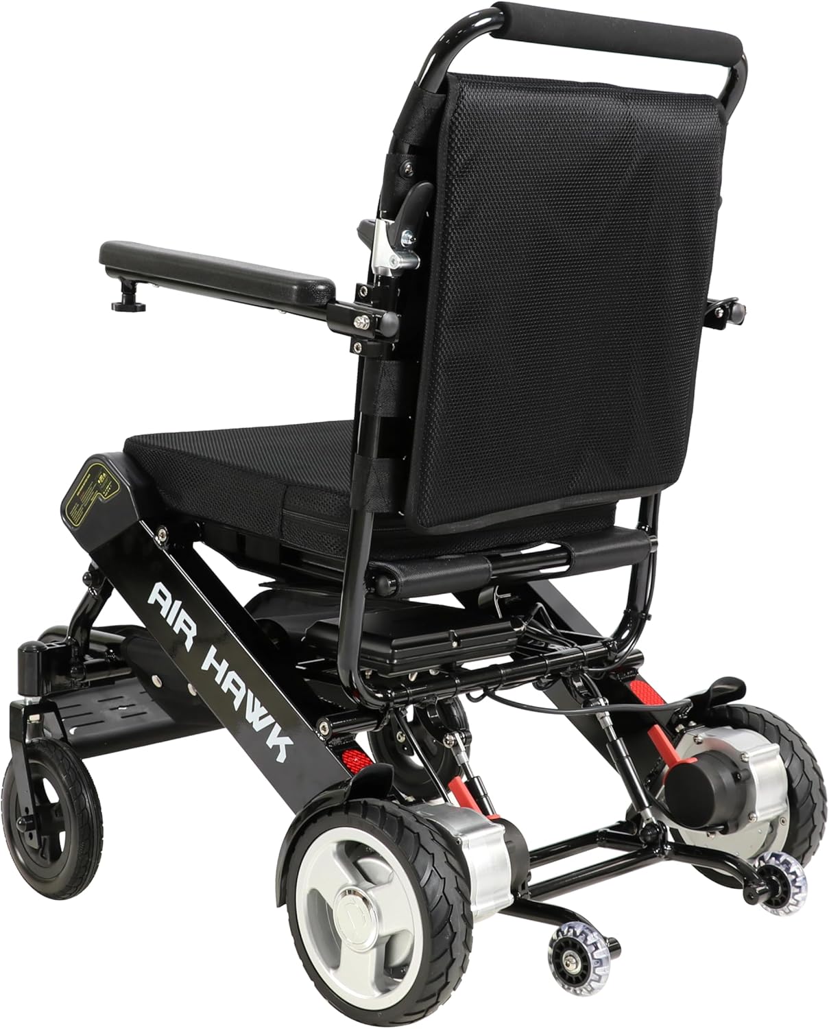 Air Hawk Foldable Lightweight Power Wheelchair - 41 lbs