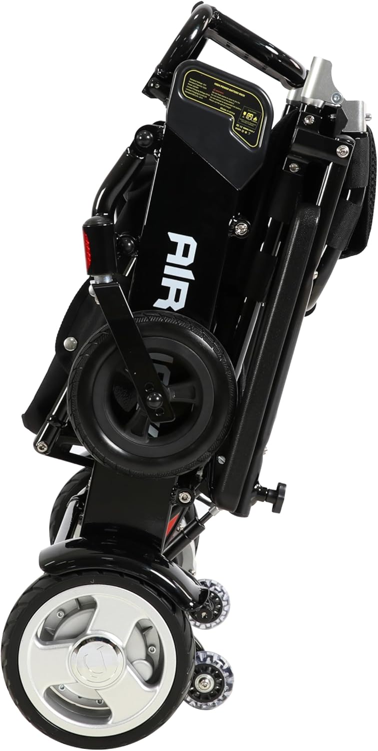 Air Hawk Foldable Lightweight Power Wheelchair - 41 lbs