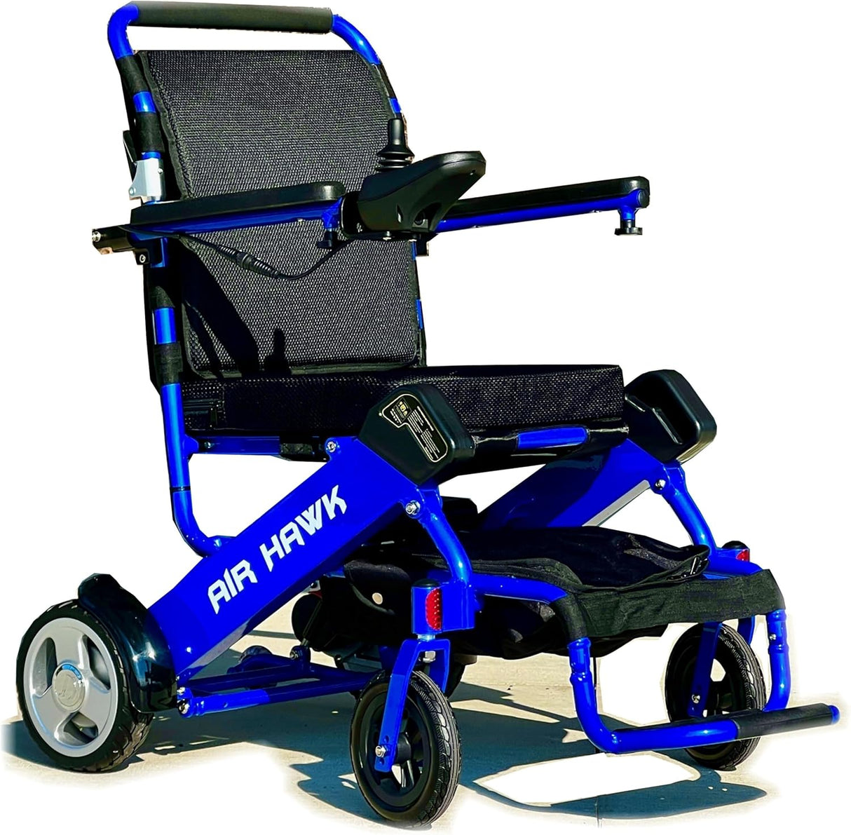 Air Hawk Foldable Lightweight Power Wheelchair - 41 lbs