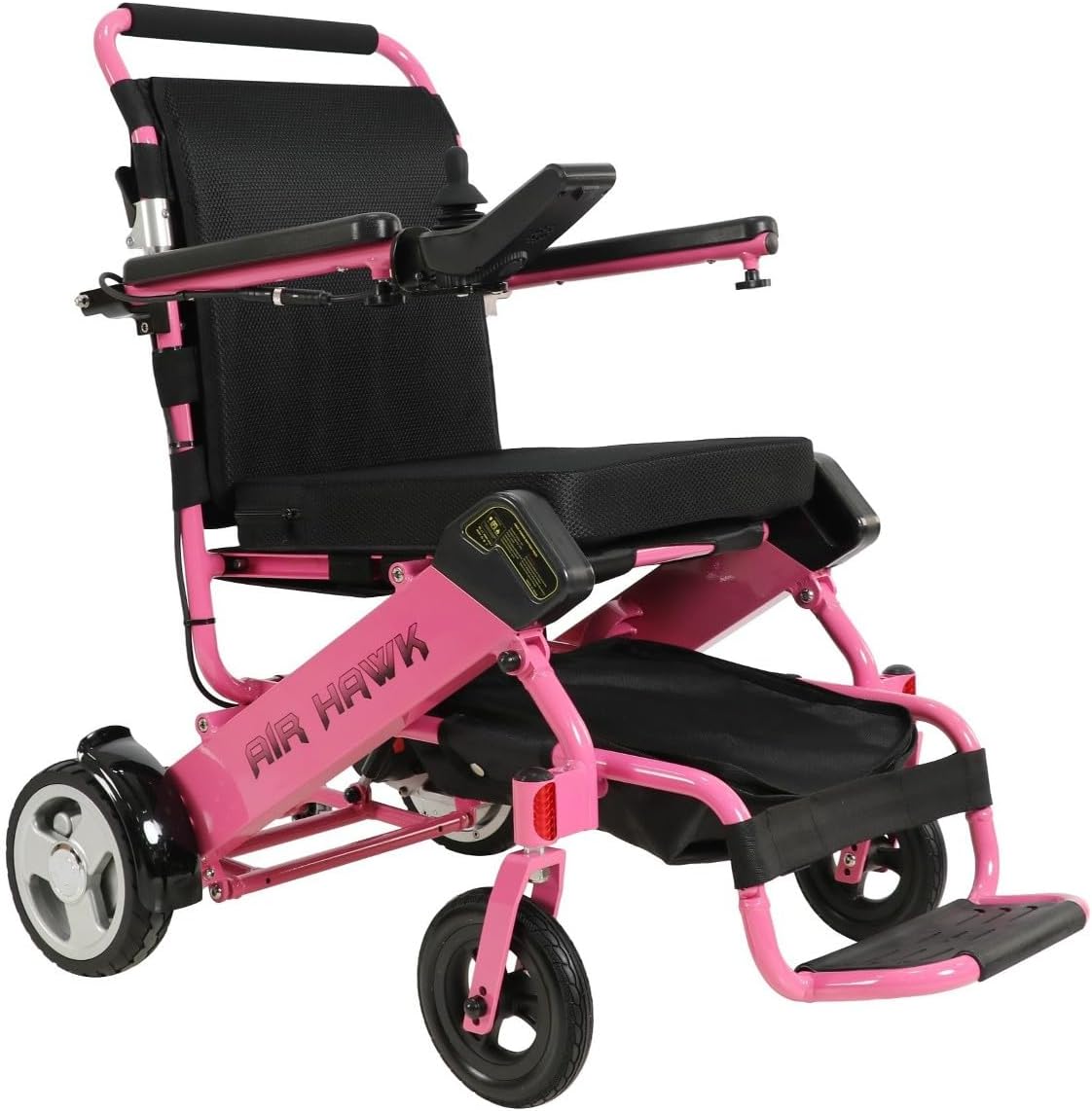 Air Hawk Foldable Lightweight Power Wheelchair - 41 lbs