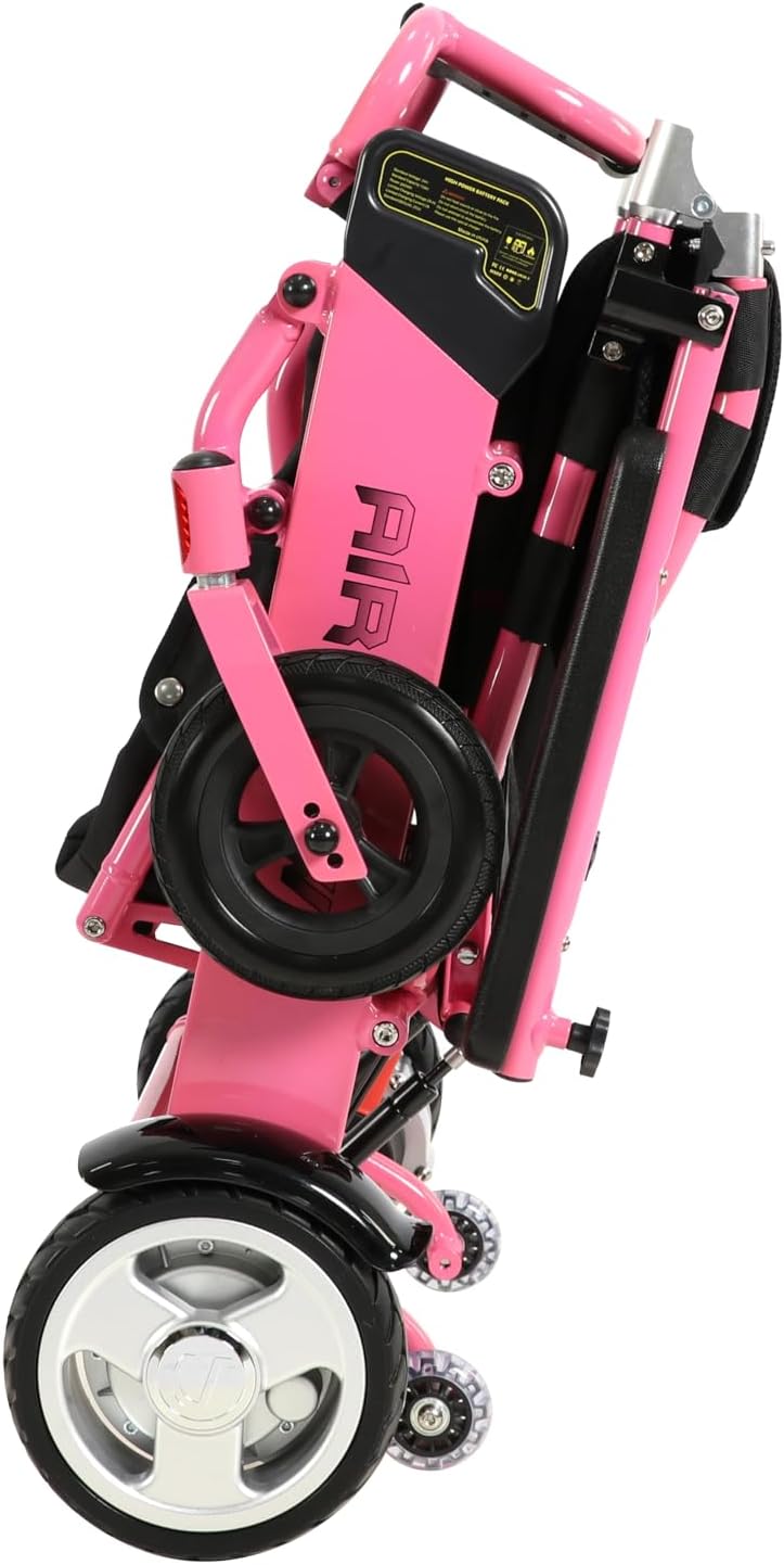 Air Hawk Foldable Lightweight Power Wheelchair - 41 lbs