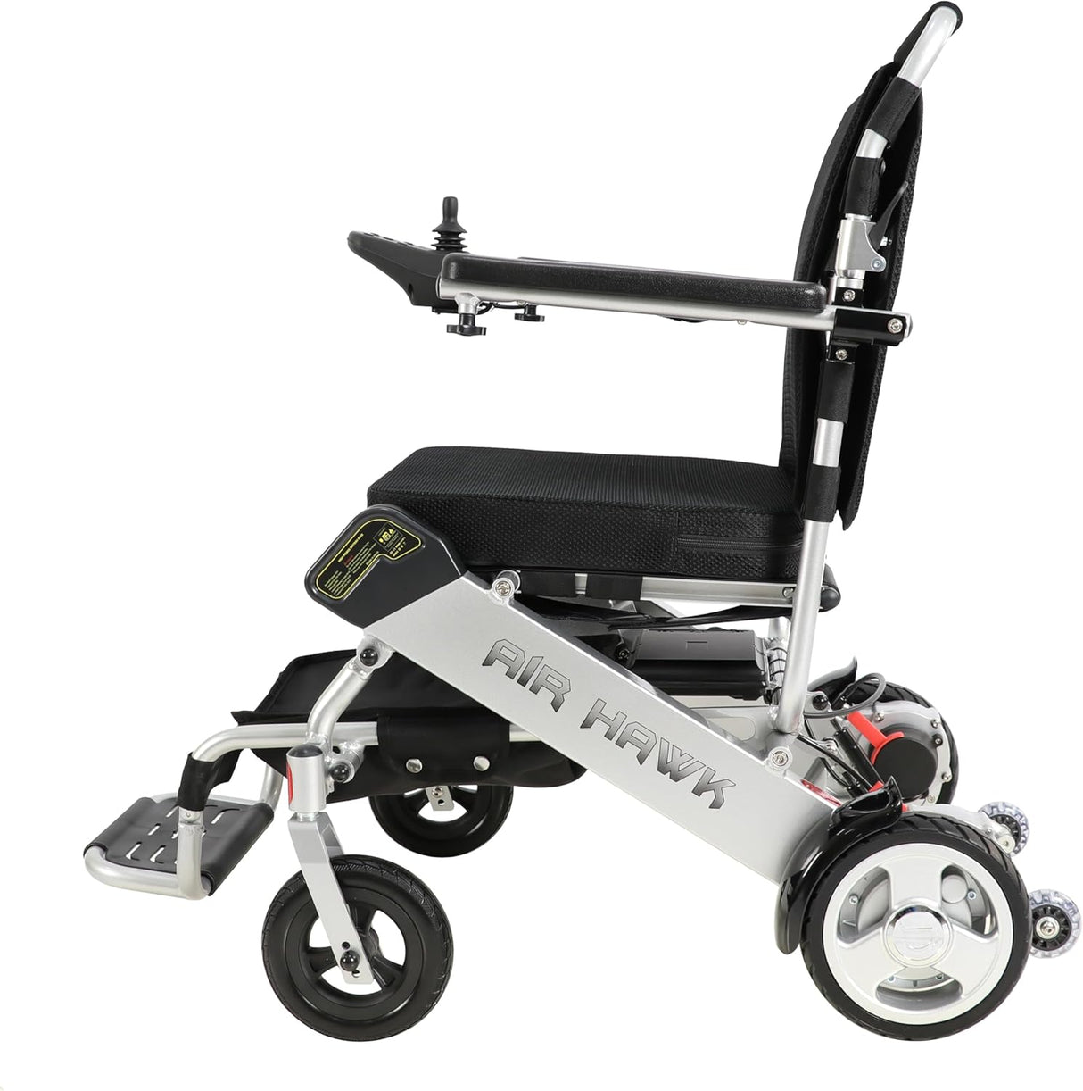 Air Hawk Foldable Lightweight Power Wheelchair - 41 lbs