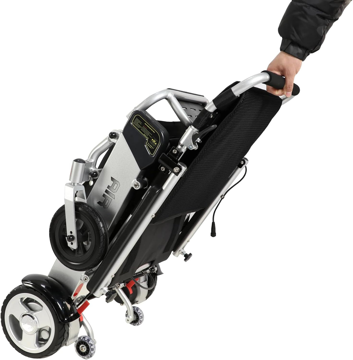 Air Hawk Foldable Lightweight Power Wheelchair - 41 lbs