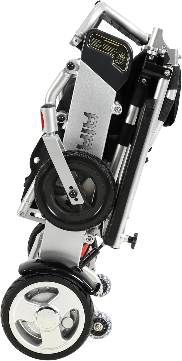Air Hawk Foldable Lightweight Power Wheelchair - 41 lbs