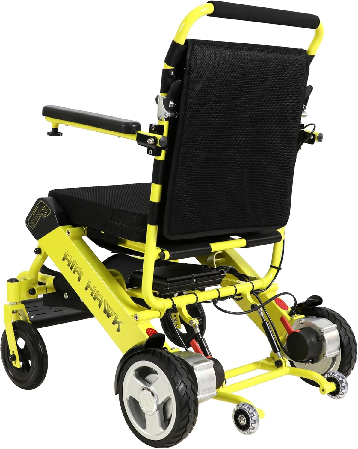 Air Hawk Foldable Lightweight Power Wheelchair - 41 lbs
