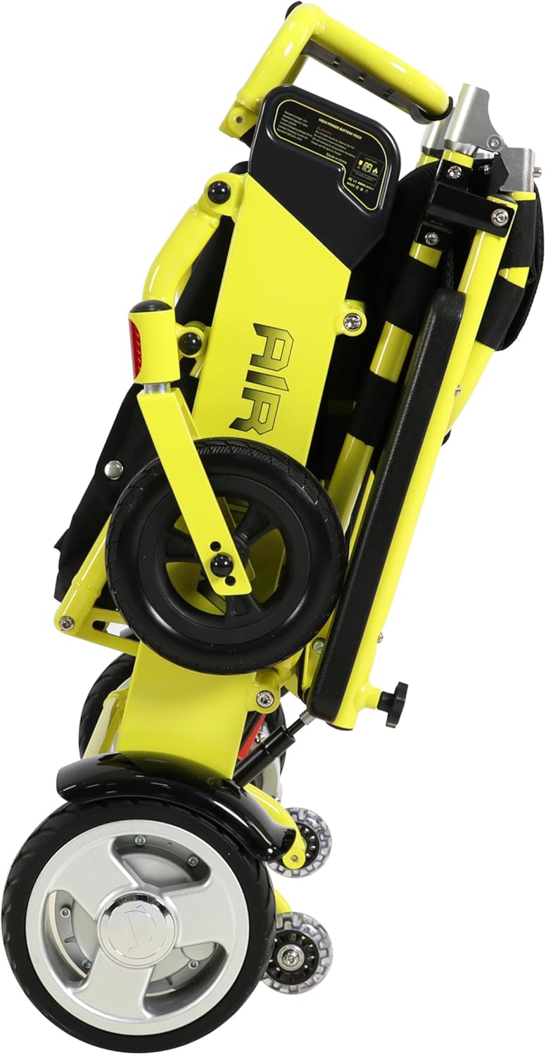 Air Hawk Foldable Lightweight Power Wheelchair - 41 lbs