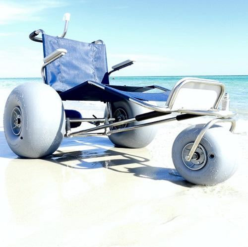 DeBug EZ Roller Submersible Beach Wheelchair