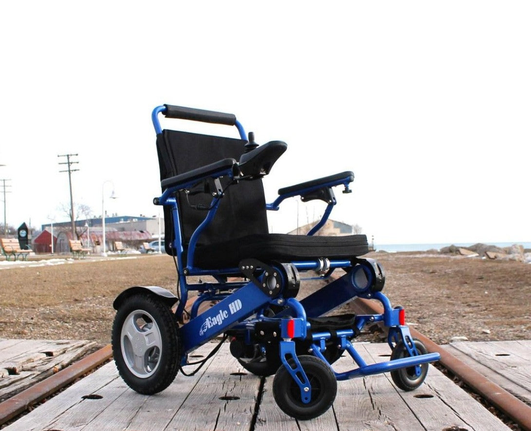Eagle HD Portable Wheelchair - 400 lbs weight capacity