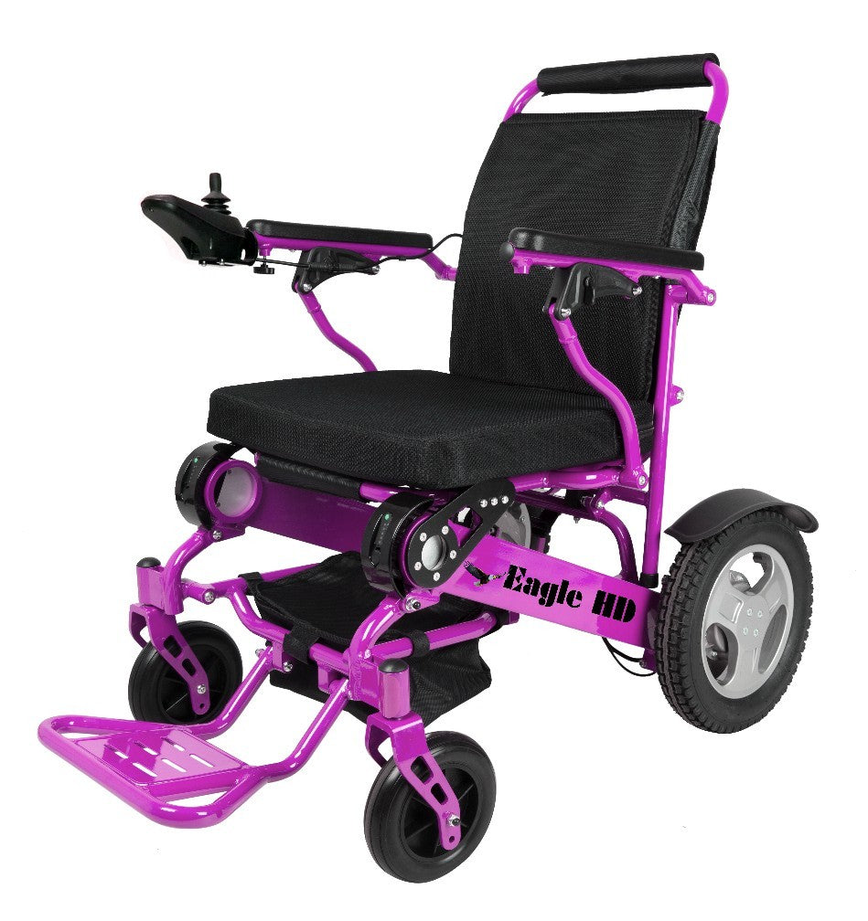 Eagle HD Portable Wheelchair - 400 lbs weight capacity