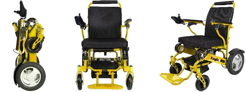 Eagle HD Portable Wheelchair - 400 lbs weight capacity