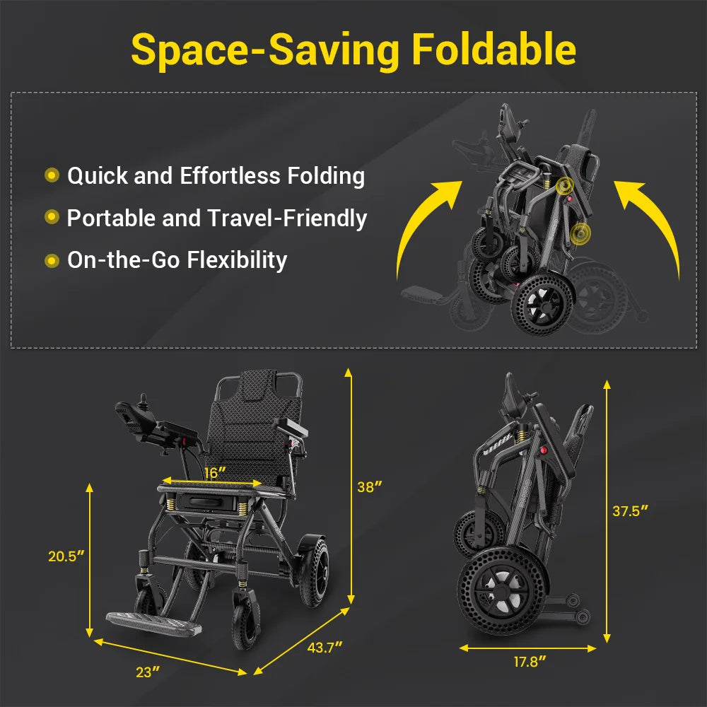 Easwe A10 Lightweight Electric Wheelchair