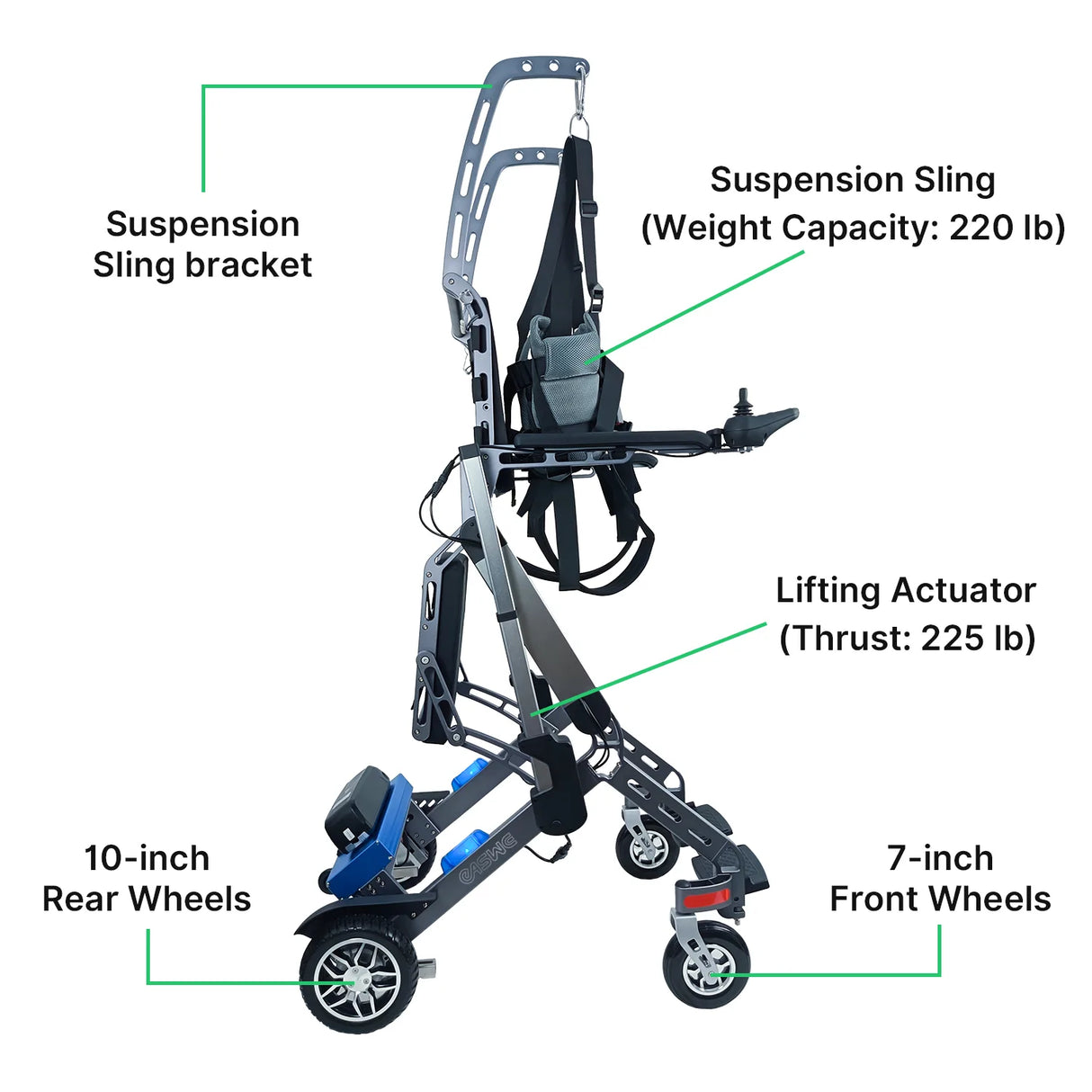 Easwe S10 Standing Electric Wheelchair