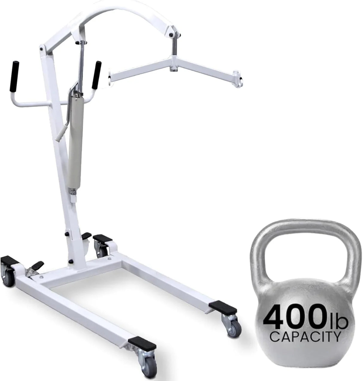Vive Health Hydraulic Patient Lift - 400 lbs weight capacity