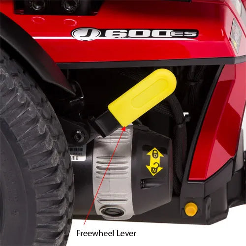 Pride Jazzy 600 ES Power Chair with ATX Suspension