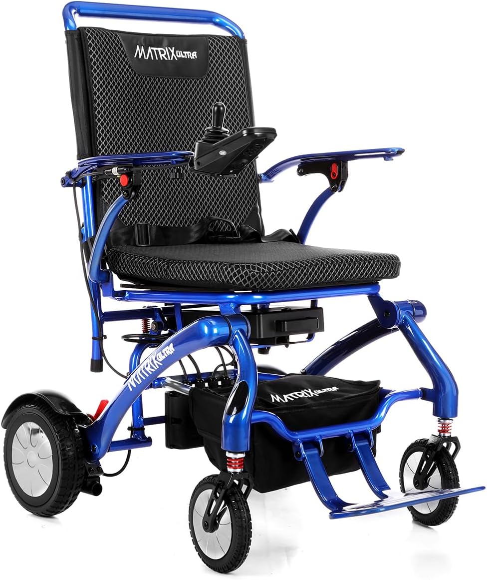 Matrix Ultra Carbon Fiber Folding Wheelchair - 34 lbs