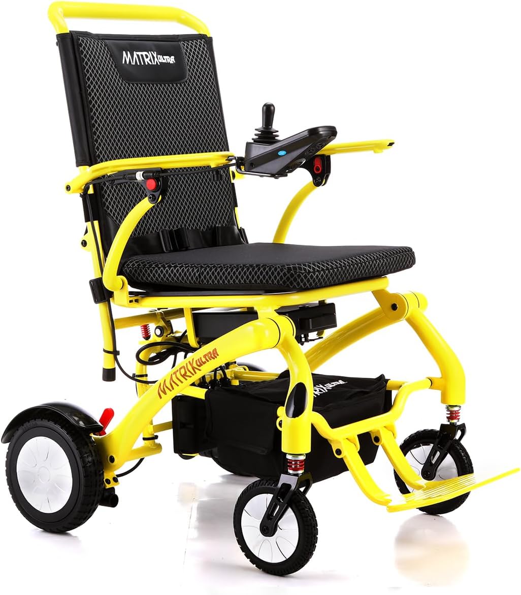 Matrix Ultra Carbon Fiber Folding Wheelchair - 34 lbs