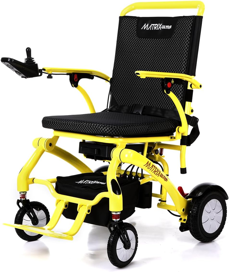 Matrix Ultra Carbon Fiber Folding Wheelchair - 34 lbs