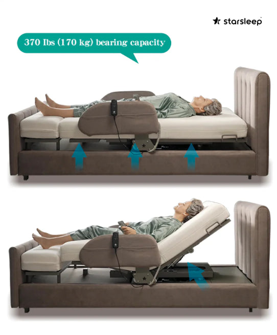 Starsleep Orin Rotating Bed Adjustable Hospital Bed