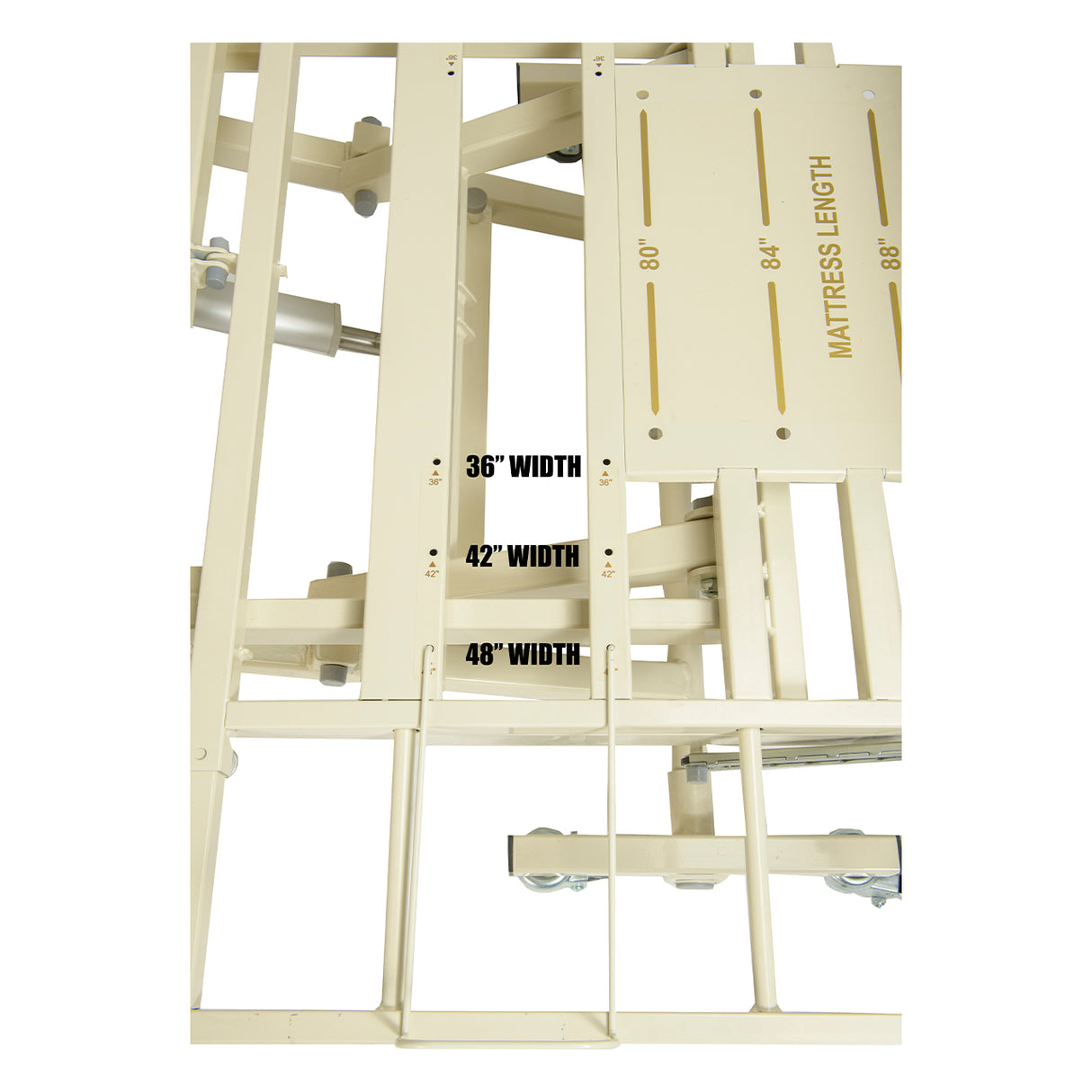 Proactive Protekt Protopia Expandable Hi-Low Homecare Bed