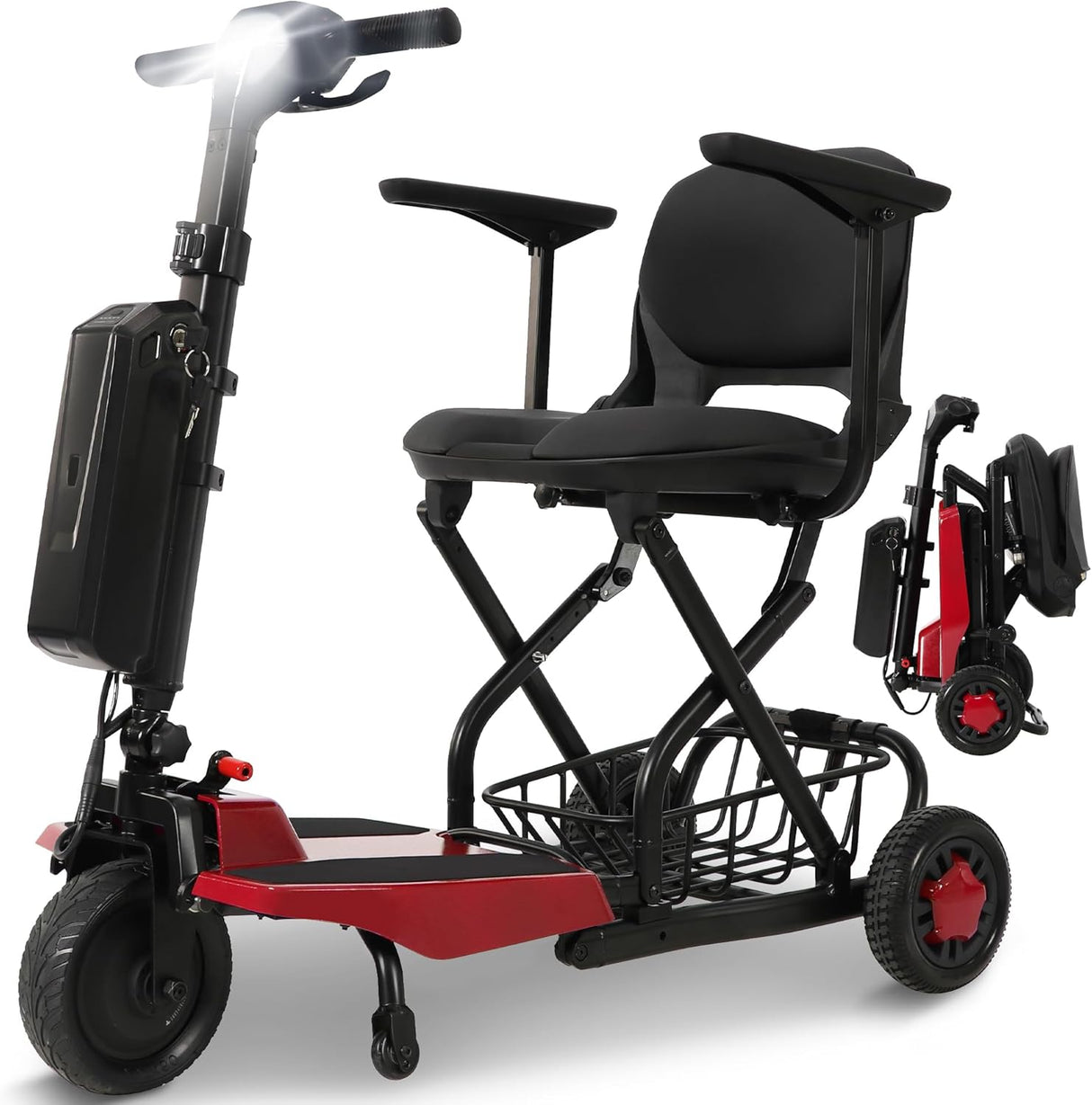 Super Light Flight Portable Folding Mobility Scooter 36 lbs