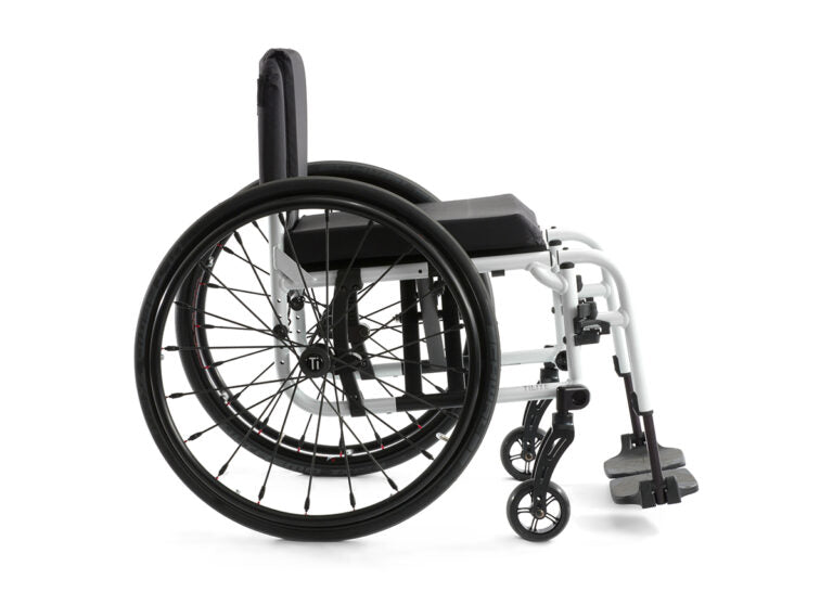 TiLite Aero X Ultralight Rigid Wheelchair - Titanium frame