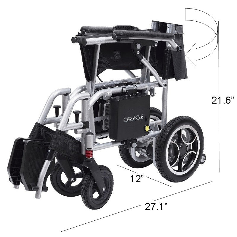Oracle Super Light Power Wheelchair - Weighs 41 lbs