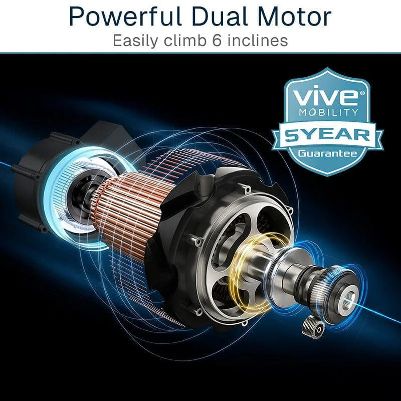 Vive Health Airframe Power Wheelchair - 44 lbs