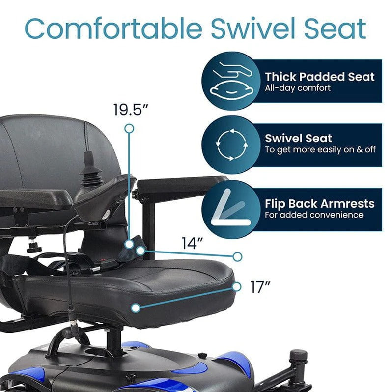 Vive Health Electric Wheelchair Model C