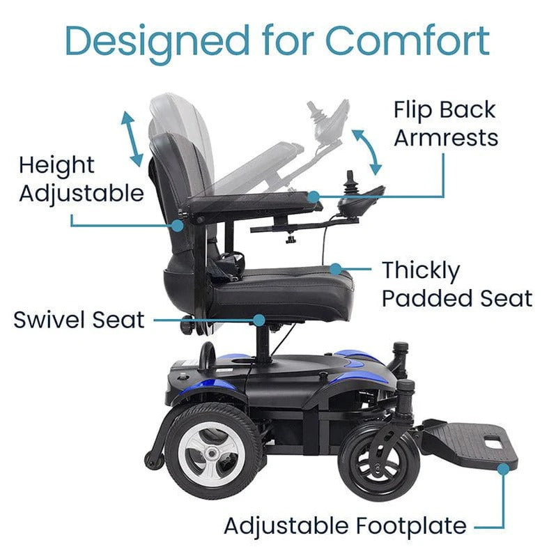 Vive Health Electric Wheelchair Model C
