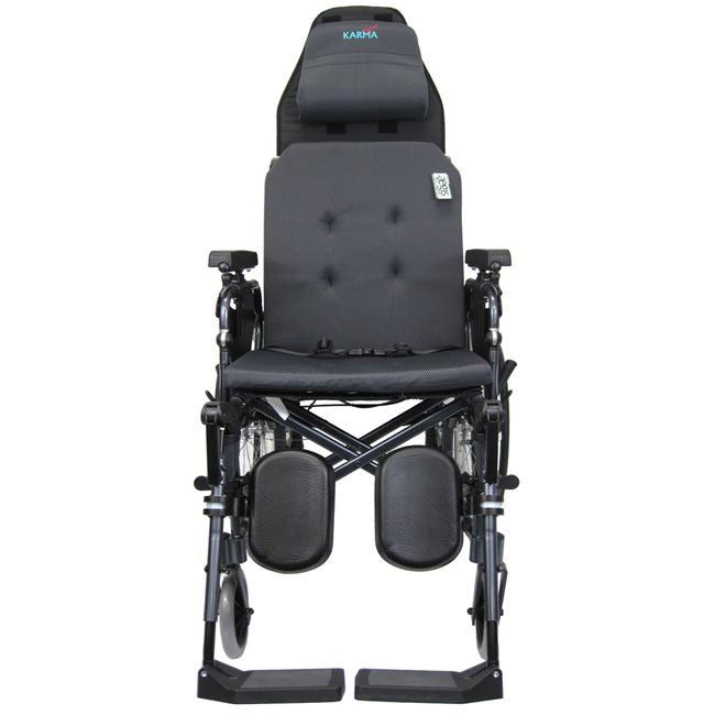 Karman Ergonomic MVP Reclining Transport Wheelchair