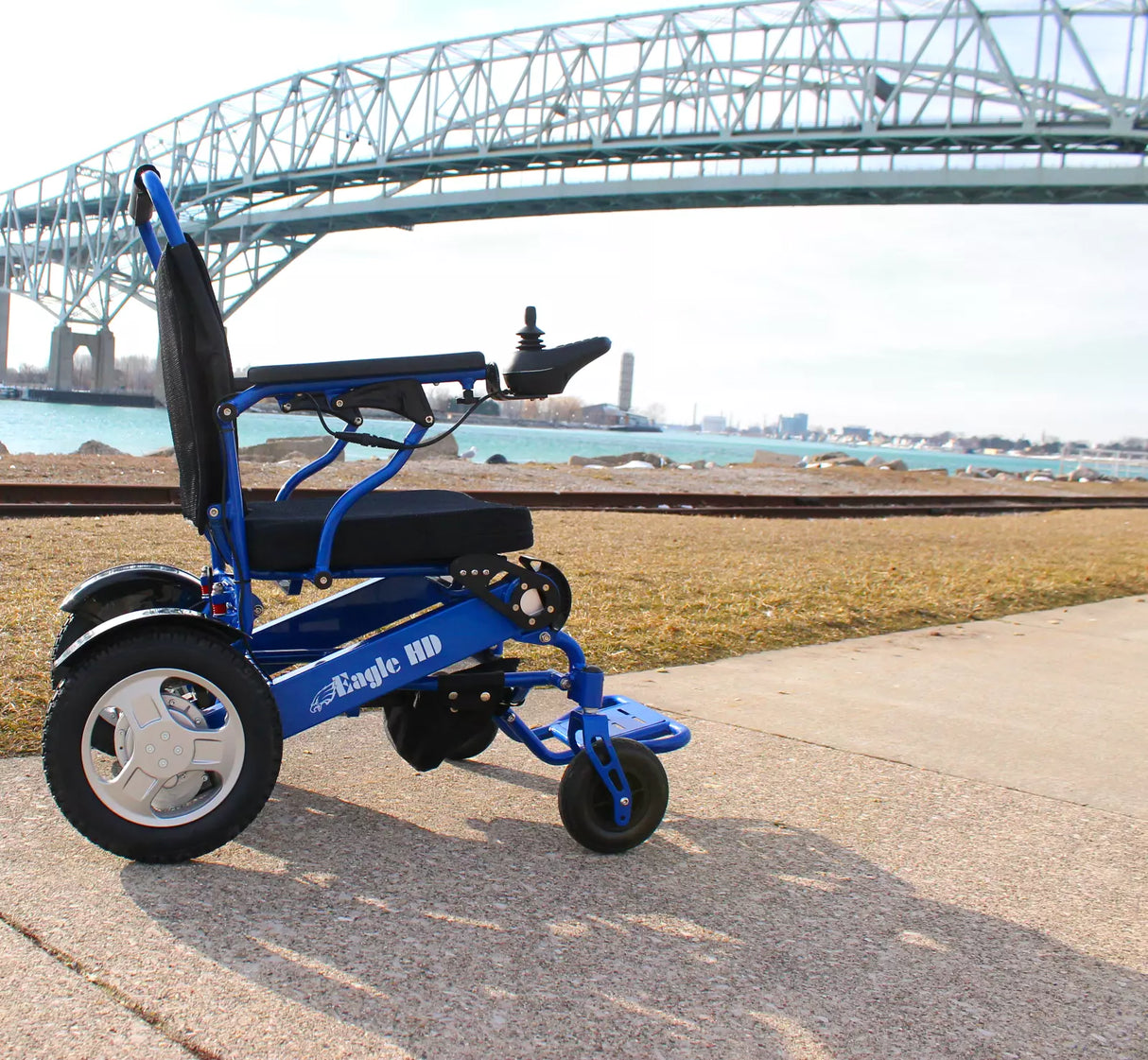 Eagle HD Portable Wheelchair - 400 lbs weight capacity