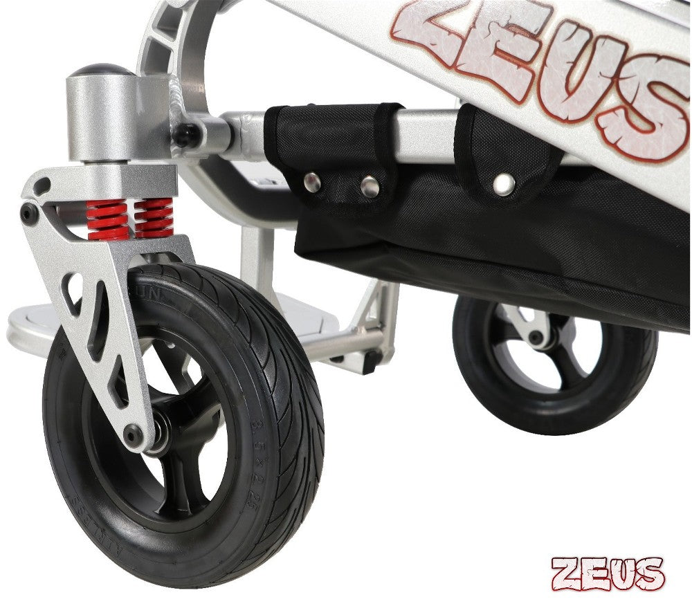Zeus HD Foldable Power Wheelchair - 661 lbs weight capacity
