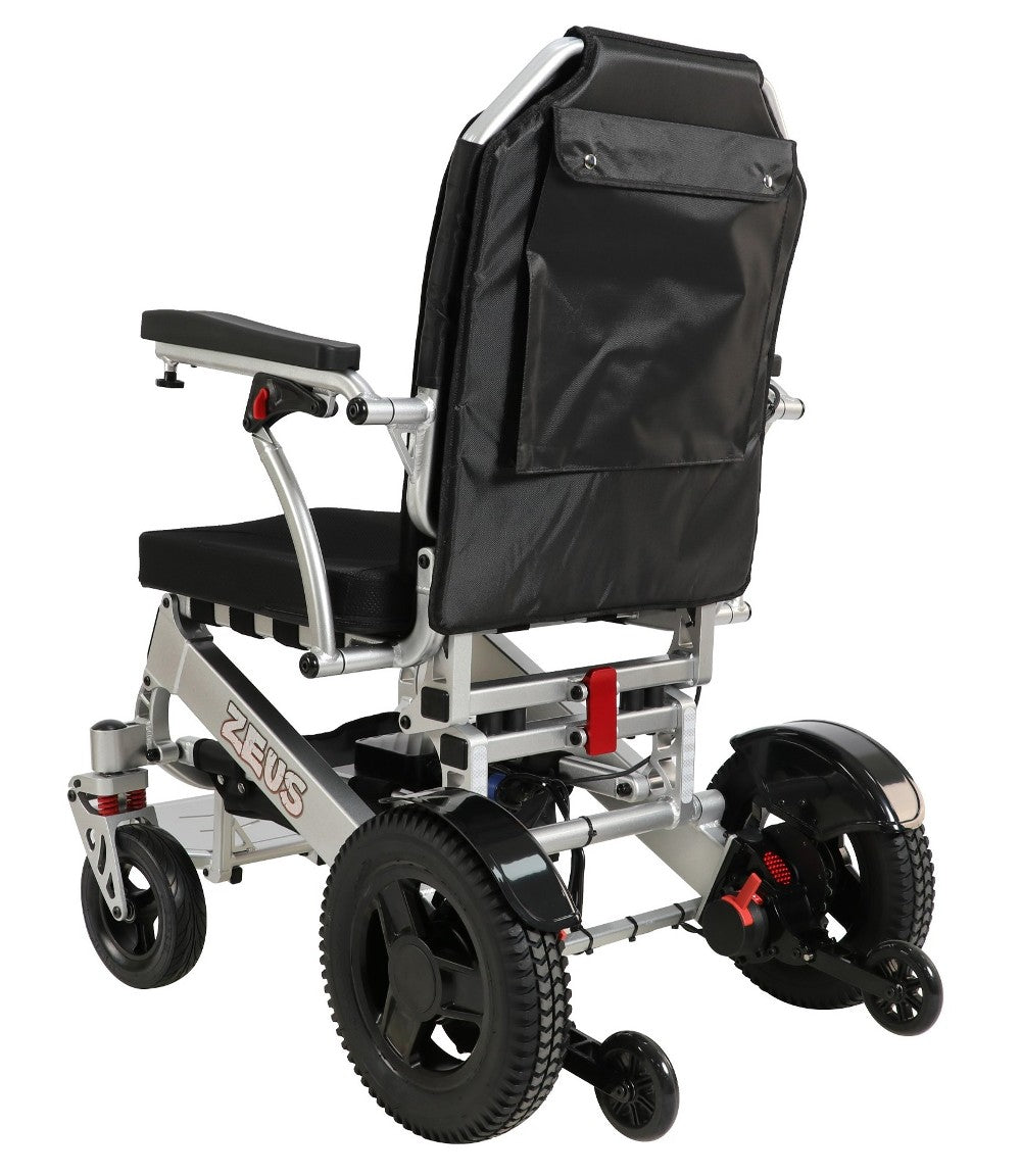 Zeus HD Foldable Power Wheelchair - 661 lbs weight capacity