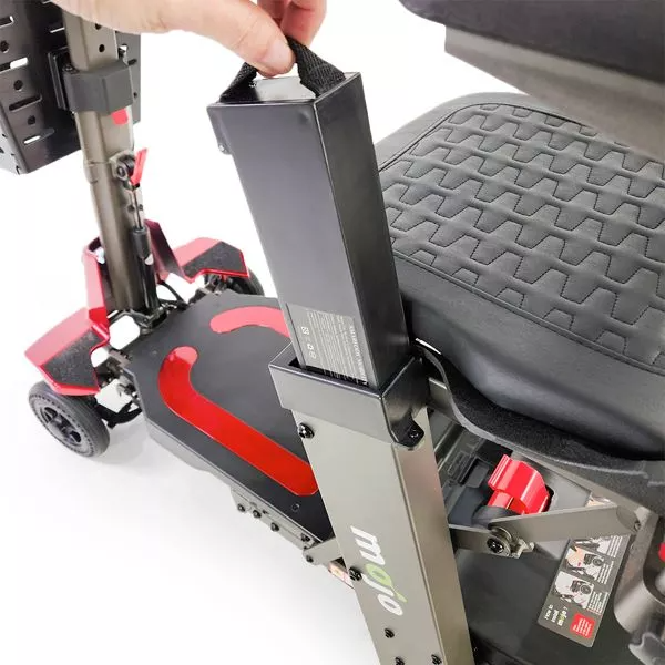 Enhance Mobility Mojo Auto-Folding Scooter - Disassembles Into 2 Pieces