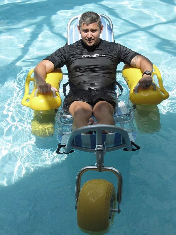 WaterWheels Floating Beach Wheelchair