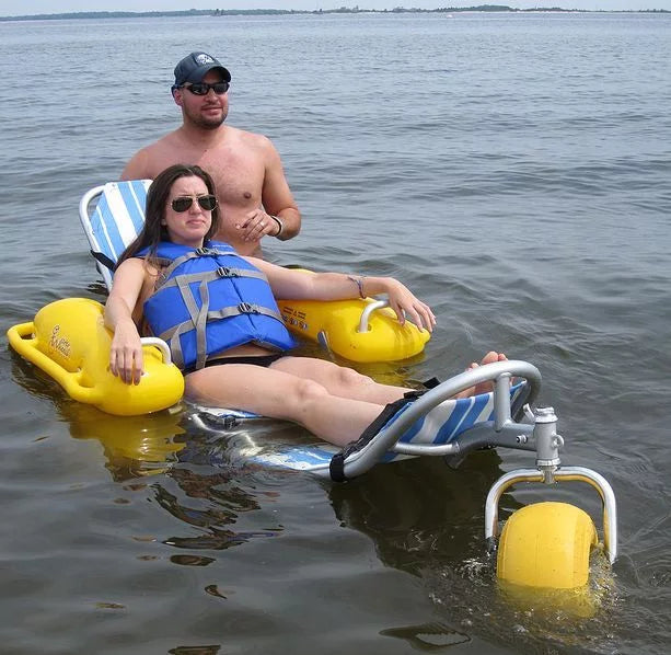 WaterWheels Floating Beach Wheelchair