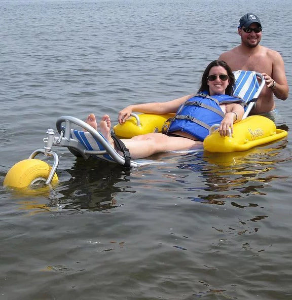 WaterWheels Floating Beach Wheelchair