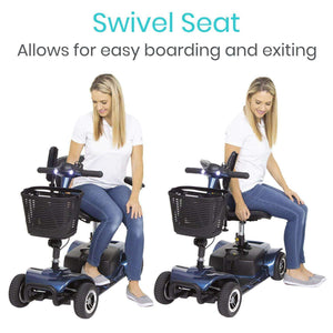 Vive Health 4-Wheel Electric Mobility Scooter