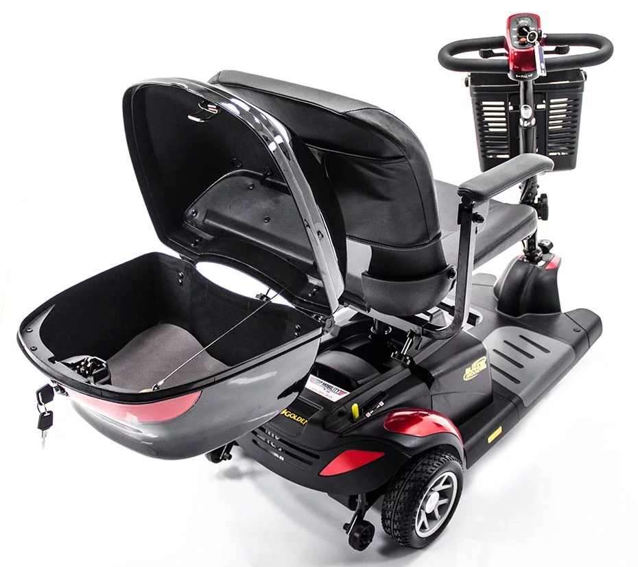 Rear Lockable Storage Compartment