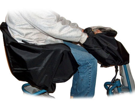 Scooter tiller and seat cover set for mobility scooters