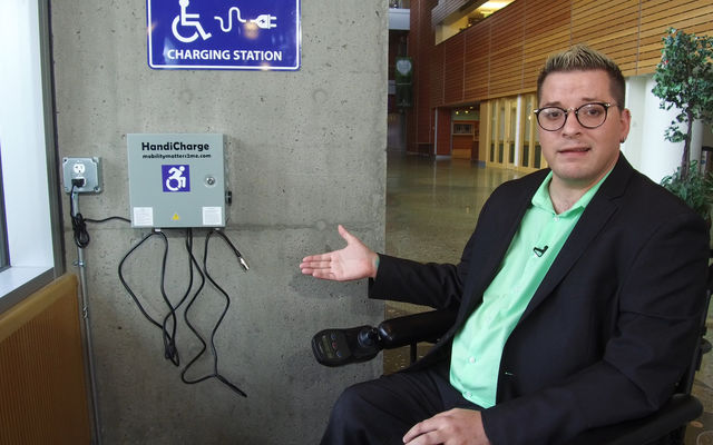 The City of Bellevue Installs Wheelchair Charging Stations