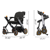 Paiseec 3-in-1 Electric Wheelchair W3