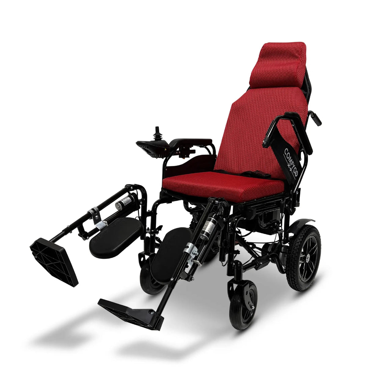 ComfyGO X-9 Remote Controlled Wheelchair with Reclining Backrest and Leg Rests