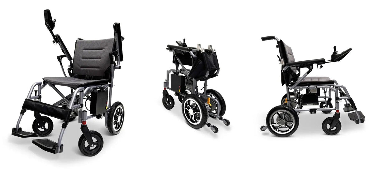 X7 ComfyGO Lightweight Foldable Wheelchair - 44 lbs