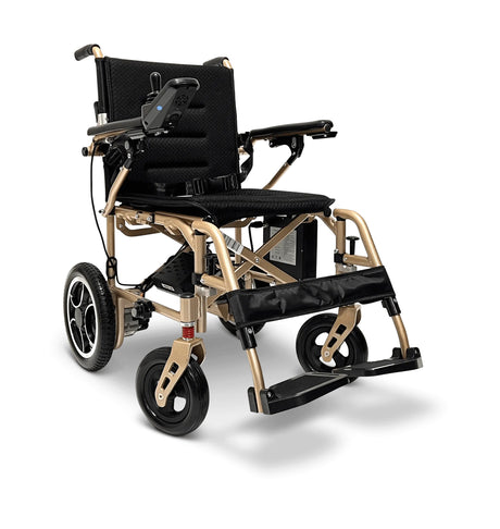 X7 ComfyGO Lightweight Foldable Wheelchair - 44 lbs