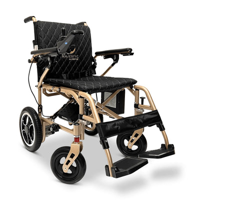 X7 ComfyGO Lightweight Foldable Wheelchair - 44 lbs