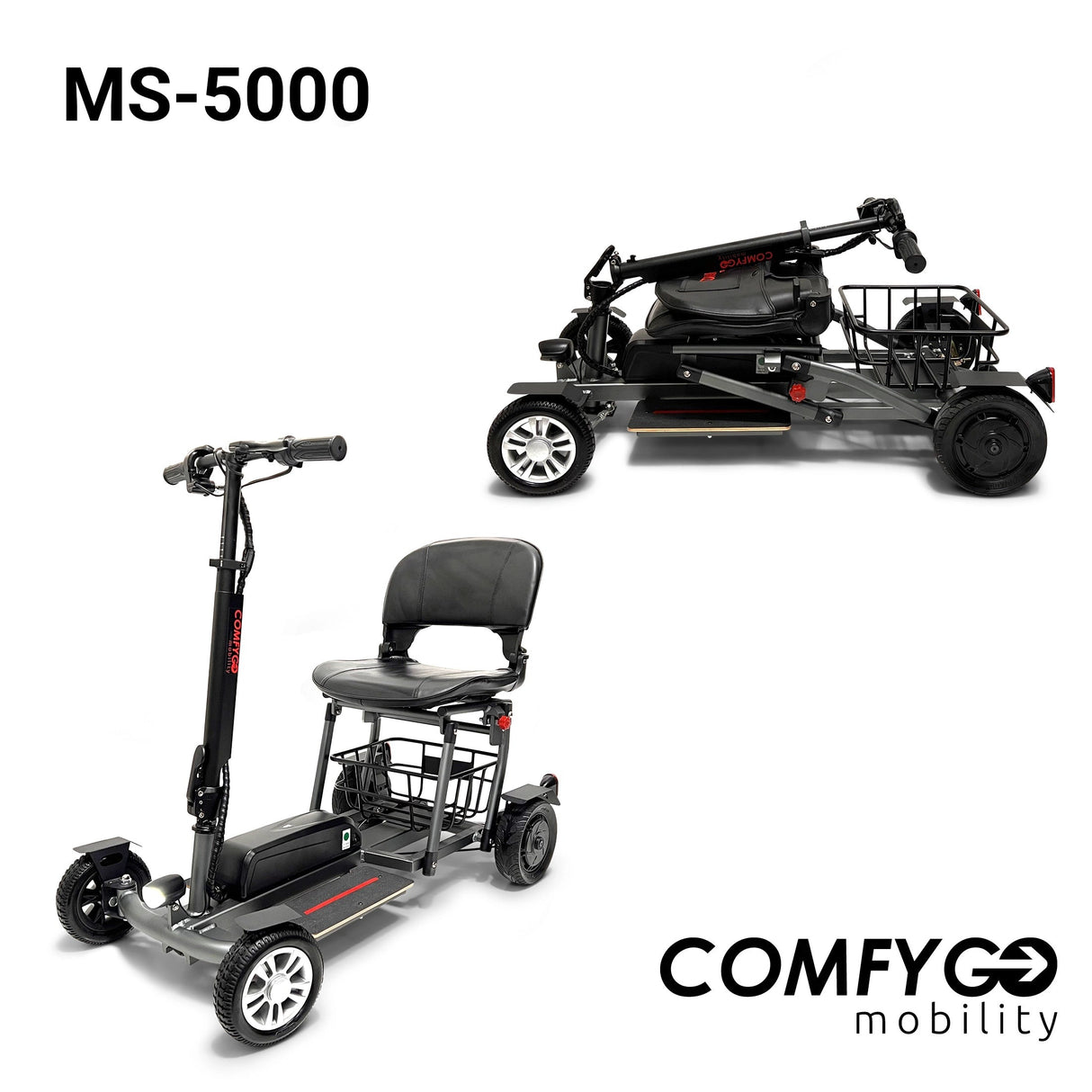 ComfyGo MS-5000 Foldable Mobility Scooters