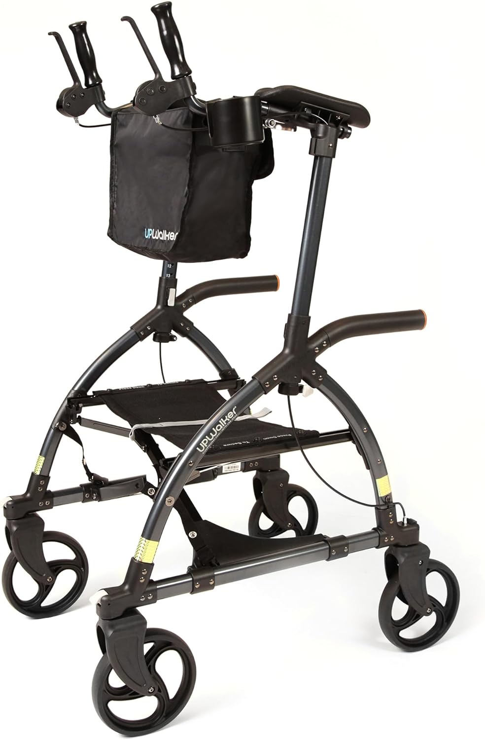 The Original Upwalker Upright Walker and Rollator with Seat